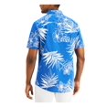thumbnail image 2 of CHARTER CLUB Mens Blue Short Sleeve Button Down Stretch Casual Shirt S, 2 of 2