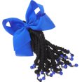 thumbnail image 2 of Extension de Queue de Cheval 8.3x5.5x1in Bleue pour Enfants Extensions de Cheveux Tressées pour Filles, 2 of 9