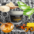 thumbnail image 3 of Natural African Black Soap Body Scrub: Antioxidant & Anti-Aging Infused w/Organic Shea Butter, Aloe Vera, and Honey for Glowing & Moisturizing Skin | 7 oz., 3 of 5