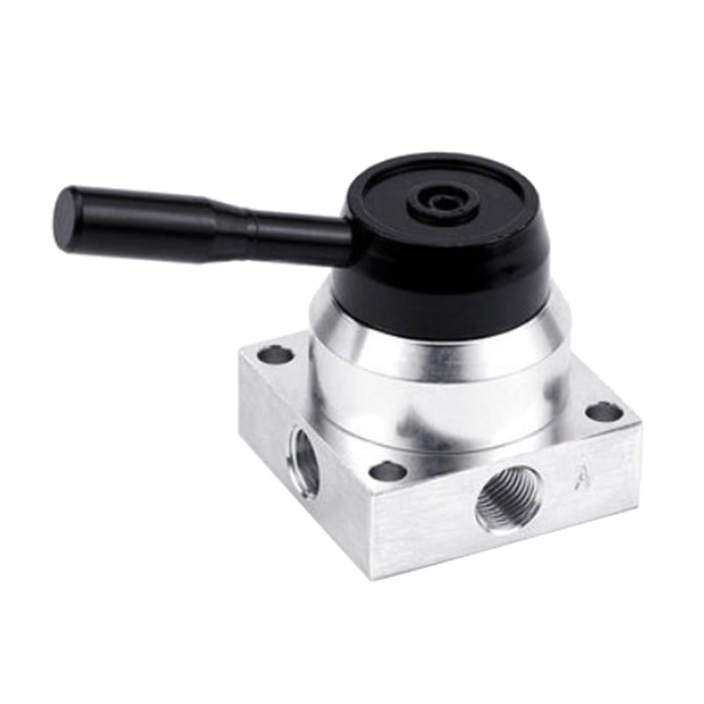 K34 Hand Rotary Control Valve Switch Pneumatic Air Lever Durable Valve 