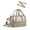 Brown, variant on 19.3"L x 13.0"W x 13.0"H Quilted Puffy Pet Carrier, Stylish Soft-Sided Travel Bag for Small-to-Medium Cats & Dogs - Lightweight, Foldable & Airline-Friendly for Pets Up to 25 Lbs