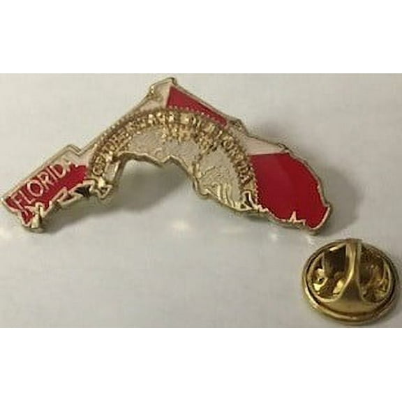 6 Pack of Florida State Lapel Pins