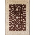 thumbnail image 1 of Ahgly Company Indoor Rectangle Mid-Century Modern Red Brown Oriental Area Rugs, 2' x 5', 1 of 6