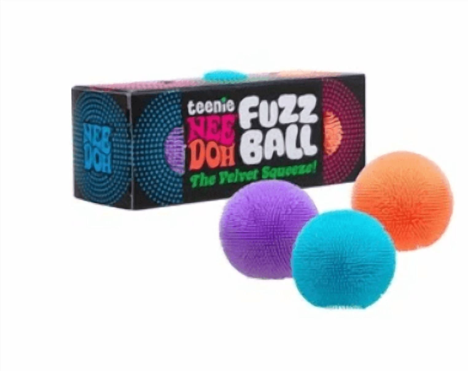 Schylling FUZZ BALL FLOWER POWER, 1 RANDOM COLOR CHOSEN, STRESS