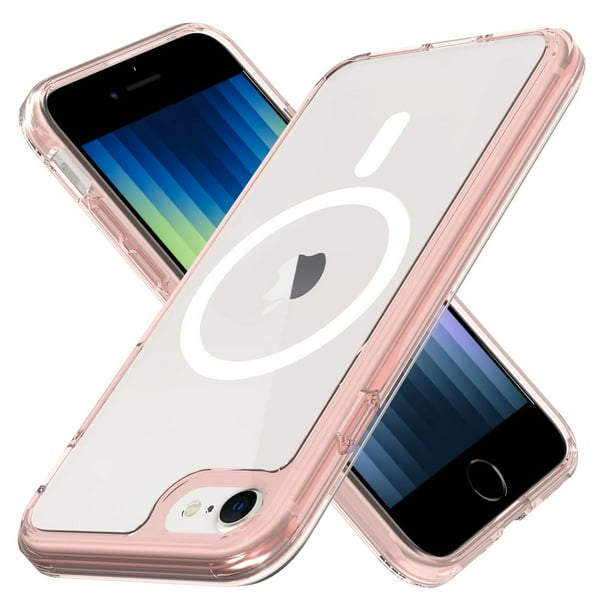Funda magnética para iPhone SE 2022/2020, funda para iPhone 8/7 [protección contra caídas de grado M