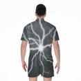 thumbnail image 2 of White Lightning Short Sleeve Men'S Rompers Casual Summer Jumpsuits Outfit, 2 of 4