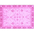 thumbnail image 1 of Ahgly Company Indoor Rectangle Oriental Purple Modern Area Rugs, 3' x 5', 1 of 4