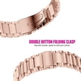 thumbnail image 2 of Bracelet Compatible Air pour Smartwatch AGPTEK, Sangles de Remplacement en Métal Inoxydable pour Smartwatch/MuGo Smartwatch/Rinsmola 1.69 Pouces Smart Watch/Motast 1.69 Pouces Smartwatch, 2 of 4