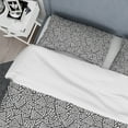 thumbnail image 4 of Designart 'Black and White Triangular Rhythm' Modern & Contemporary Duvet Cover Set, 4 of 4