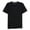 black, variant on SOLFIRE Mens Solid Basic T-Shirt, Black, Medium