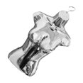 thumbnail image 3 of Baohd Female Mannequin Torso Fashion Hanging Hook Dressmaker Gold Retail for Store Form Silver Height 58cm, 3 of 6
