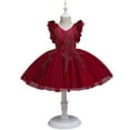 thumbnail image 1 of Flower Girls Dresses Pageant Party Birthday Formal Ball Gown Dress 2-19years, 1 of 1