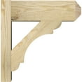 thumbnail image 3 of Ekena Millwork 6"W x 16"D x 16"H Olympic Rough Sawn Craftsman Outlooker, Douglas Fir, 3 of 4