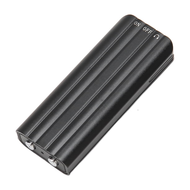 Grabadora de Voz Digital Grabadora Activada por Voz con Reducción de Ruido HD Minidispositivo de Grabación de Sonido con Disco USB Reproducción de MP3 Guardado Automático