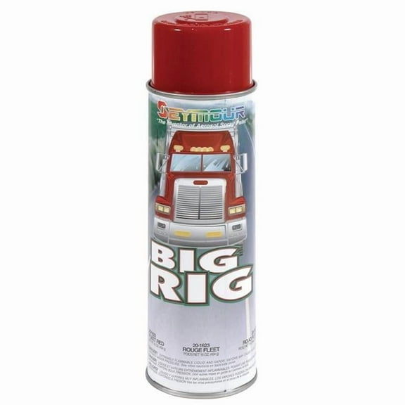 Seymour of Sycamore 20-1623 20 oz Big Rig Professional Coatings, Fleet Red - Pack of 6