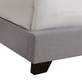 thumbnail image 3 of Home Fare Rembourré Chameau Lit Grand en Gris Fumée, 3 of 8