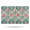 Pioneer Flower Floral-2, variant on Pioneer Flower Floral Print Pattern Bathroom Rugs Mat, Non Slip Microfiber Bathroom Rug with Rubber Backing, Soft Mats for Bathroom Floor Tub Shower, 24"x60"