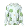 thumbnail image 1 of Fotbe Kawaii Frogs Chaqueta con Protección Solar UPF 50+ para Hombre y Mujer, Camisa con Capucha y Bolsillos-3X-Large, 1 of 7