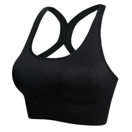 

AVAIL Women Sports Bra Criss-Cross Back with Removable Cup Running Yoga Bra