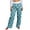 Sky Blue, variant on Women Winter Soild Color Pants Full Length Long Trousers Sports Pants with Dot Print and Drawstring for Casual and Stylish Wear,Light Green,M