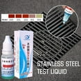 thumbnail image 2 of Stainless Steel Testing Reagent for Liquid Manganese Detection 304 Model Lot F5, 2 of 7