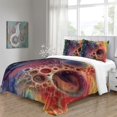 thumbnail image 4 of Ensembles de Literie Design Maison Strange Creatures Housse de Couette Imprimée pour Garçons Filles, Simple (68"x86 Pouces), 4 of 5