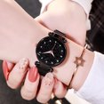 thumbnail image 1 of Ladies Magnet Buckle Starry Diamond Geometric Quartz Watch For Elegance And Style, 1 of 3