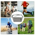 thumbnail image 6 of Unique Bargains 1 Pc Breathable Running Belt Solid Fanny Pack for Sports to Carry Phone Keys Silver Brown, 6 of 6