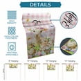 thumbnail image 6 of Easter Table Runner 60 Inches, Rabbit Sheep Eggs Butterfly Flowers Pink Grid Bed Runner Dresser Scarves Tabletop for Indoor Outdoor Parties/Ceremony/Banquet, 13" x 60", 6 of 8