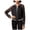 black, variant on Rachel Roy Womens Lace Bomber Jacket, Black, Small