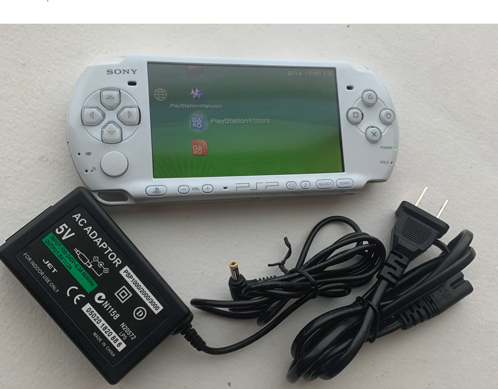 Sony PlayStation Portable PSP 3000 Console Pearl White 100% OEM  Walmart Canada