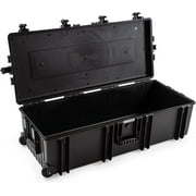 B&W International Type 7300 Waterproof Hard Case Equipment Protection, Empty, Black