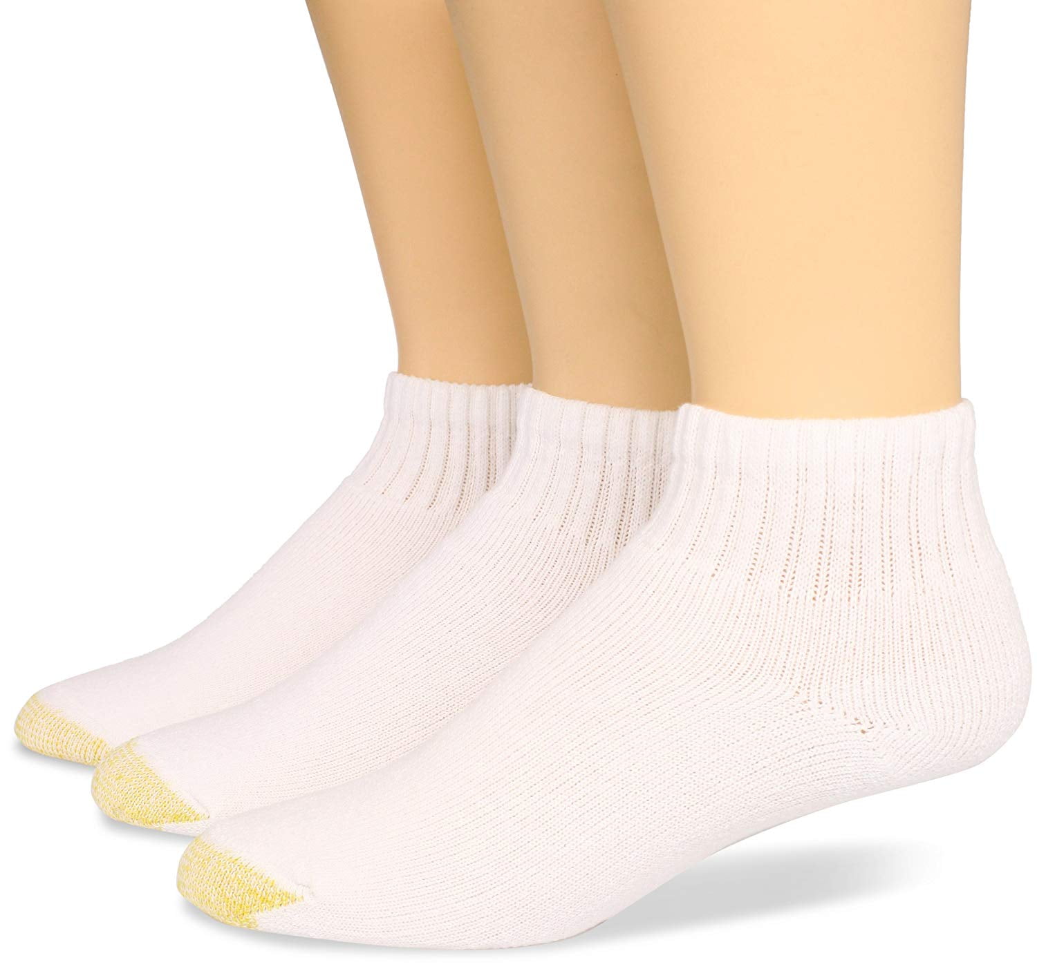 Gold Toe Womens 3-Pack Ultratec Qurarter Socks 