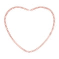 thumbnail image 1 of GUOOL Permanent Bracelet Material 23cm Chain DIY Bracelet Making for Date Activity rose gold, 1 of 9