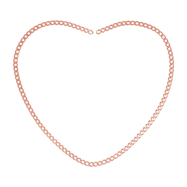 GUOOL Permanent Bracelet Material 23cm Chain DIY Bracelet Making for Date Activity rose gold