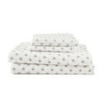 thumbnail image 2 of Soft Lightweight Brushed Cotton Blend Bed Sheet Set – 4-Piece Queen – White, 2 of 7