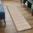 thumbnail image 4 of Pink Brown Floral 2'x6' Runner Rug, Spring Flowers Washable Non-Slip Area Rugs for Hallway Kitchen Floor Bedroom Entryway, StainResistant Laundry Carpet Decoration Indoor Mat Farmhouse Botanical, 4 of 9