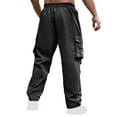 thumbnail image 6 of DDAPJ pyju 2025 Tactical Pants for Men Water Resistant Hiking Cargo Pants Multi Pockets Stretch Waterproof Quick Dry Work Pants Black M, 6 of 9