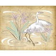 thumbnail image 2 of Wang, Melissa 18x15 Gold Ornate Wood Framed with Double Matting Museum Art Print Titled - Great Egret I, 2 of 4