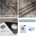 thumbnail image 4 of Brown Blackout Curtains for Bedroom/Living Room, Thermal Insulated Kitchen Curtains, Modern Abstract Art Ombre Oil Painting Grommet Darkening Window Treatment Drapes 52"x72"x2, 4 of 8