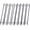 Black + Steel+5, variant on LIANGKA 8 Pack Angled Tip Ground Stakes With 1 Inch Top Loops For Campsite Canopy And Tarp Securing