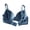 Blue, variant on Kukoosong Underwire Bras for Women Fashion Women's Solid Color Backless Seamless Push-Up U-Shaped Beautiful Back Underwear Everyday Bras, Sizes L