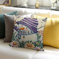 thumbnail image 3 of BANET Throw Pillow Covers Decorative Cushion Cases Decorations for Sofa, White, 3 of 5
