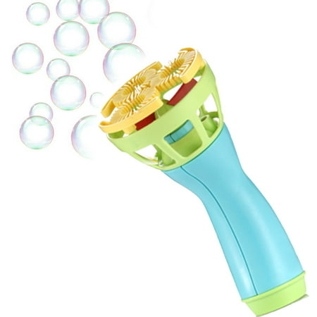 Iuhan Electric Bubble Wands Machine Bubble Maker Automatic Blower Outdoor Toy for