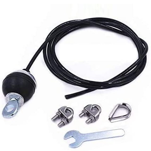 Equipo de fitness casero para hacer fuerza con los brazos en polea y tríceps con cuerda de alambre