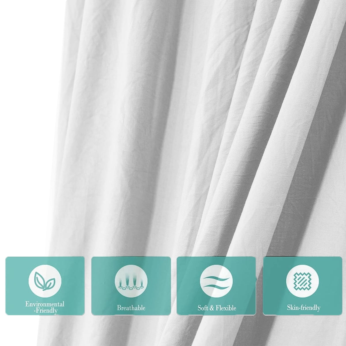 Gealach Treehouse Tent Bed Curtain, White, Hanging Mosquito Net, Crib Corner Castle, Play Tent, Nursery, Playroom Decor, 1-Pack