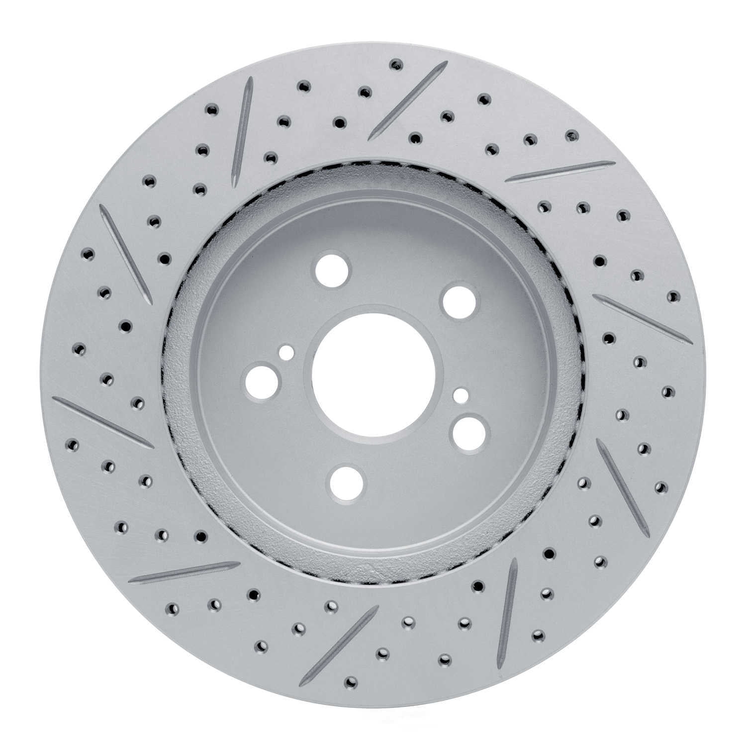 Dynamic Friction Company 830-76155R DFC Geoperformance Rotor - Drilled and Slotted
