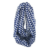 Bacati Muslin Nursing Scarf, Tribal Navy Triangles, 1.0 CT