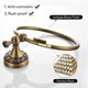 thumbnail image 3 of Antique Brass Towel Ring, Hand Towel Holder for Bathroom Wall Mount Retro Round Towel Rail Rack, 3 of 5