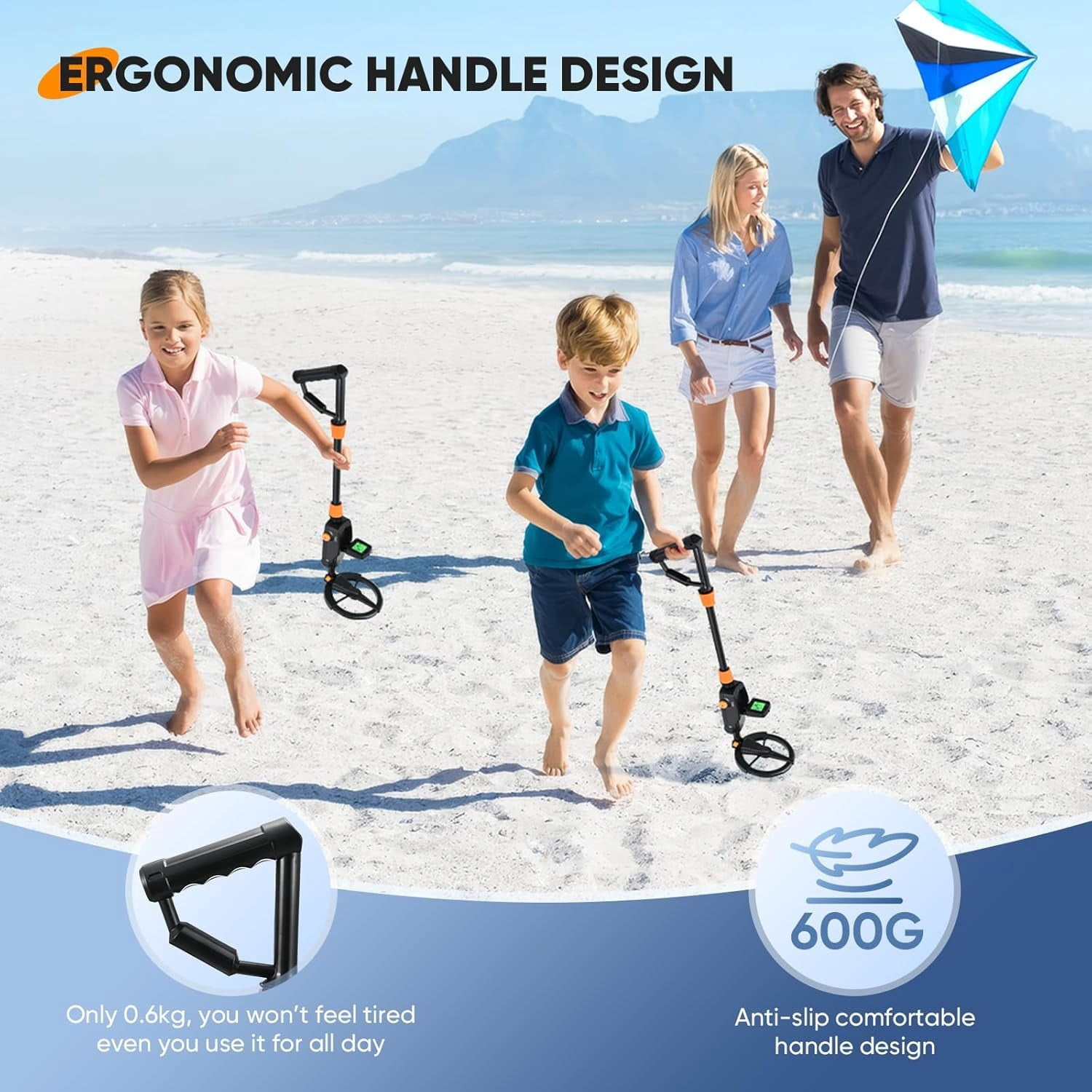 Metal Searching,1pc Deep Sensitive Metal Detector Searching Gold Digger Treasure Hunter, Treasure Hunter